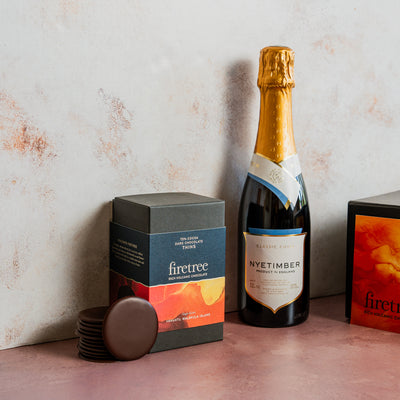Chocolate Thins & Fizz Gift Box