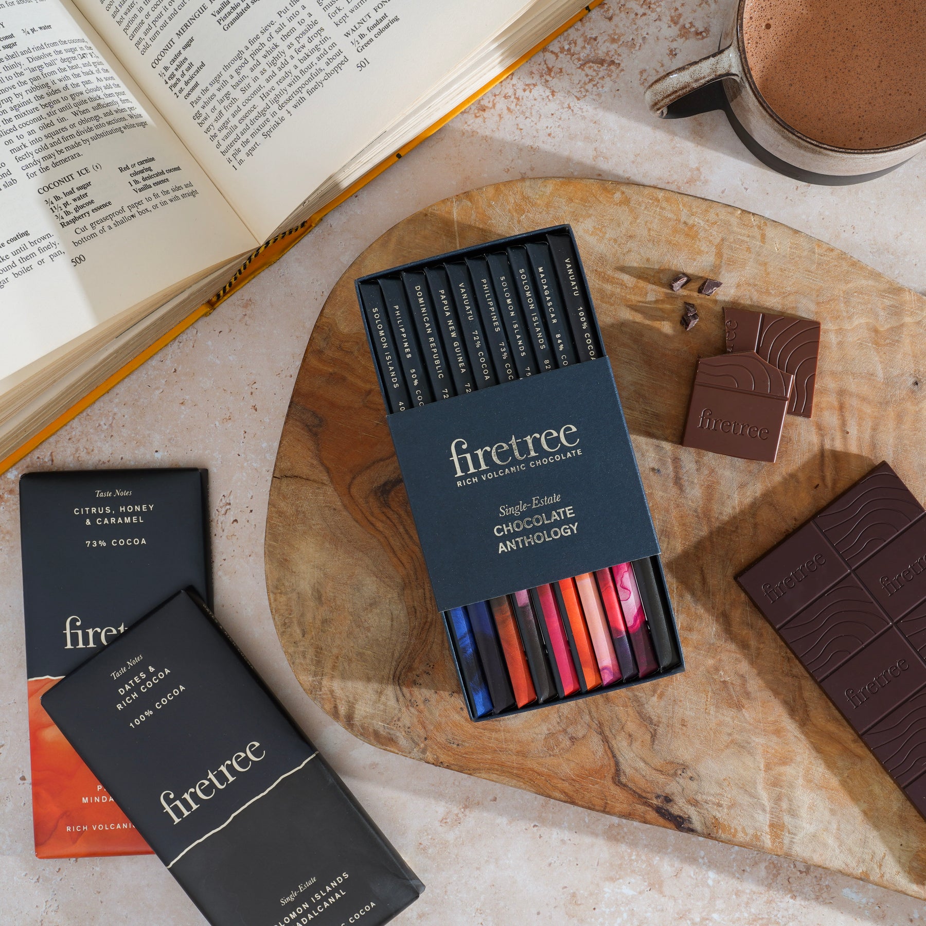 Chocolate Anthology Library Set | Firetree Chocolate UK – Firetree ...