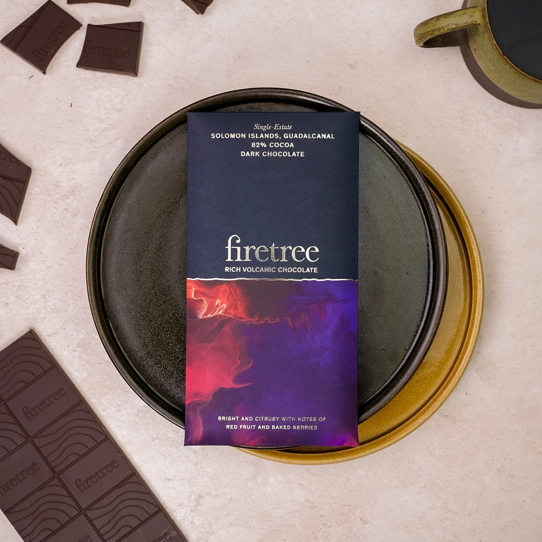 Solomon Islands 82% Cocoa | Dark Chocolate Bar | Firetree