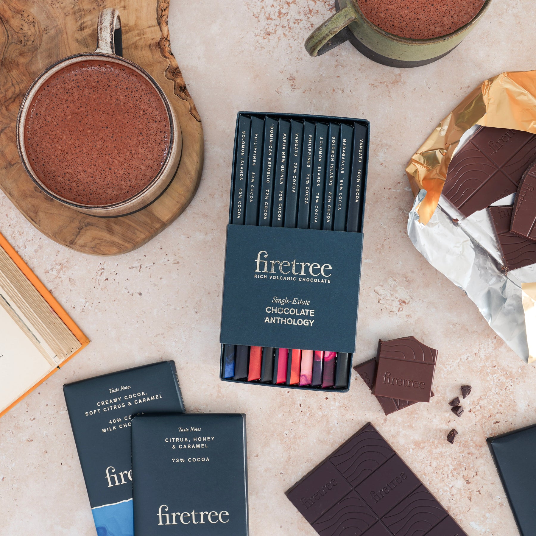 Chocolate Anthology Library Set | Firetree Chocolate UK – Firetree ...