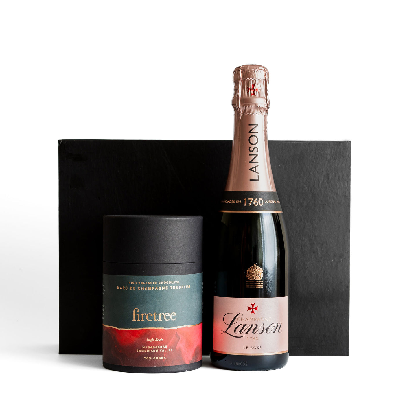 Pink Champagne & Truffles Celebration Gift Box