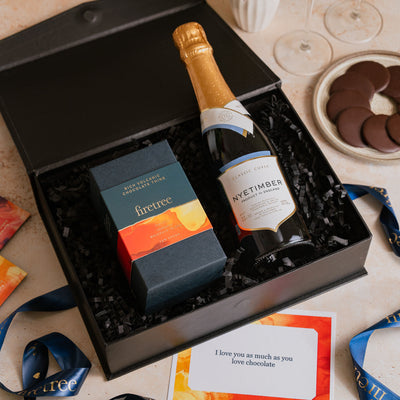 Chocolate Thins & Fizz Gift Box