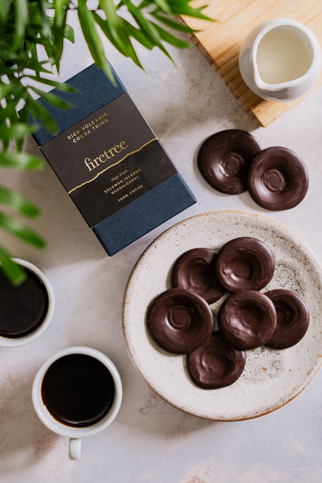 Solomon Islands 100 Cocoa Thins Firetree Chocolate UK Firetree Chocolate Limited